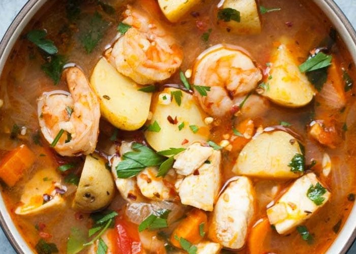 Patatas a la marinera